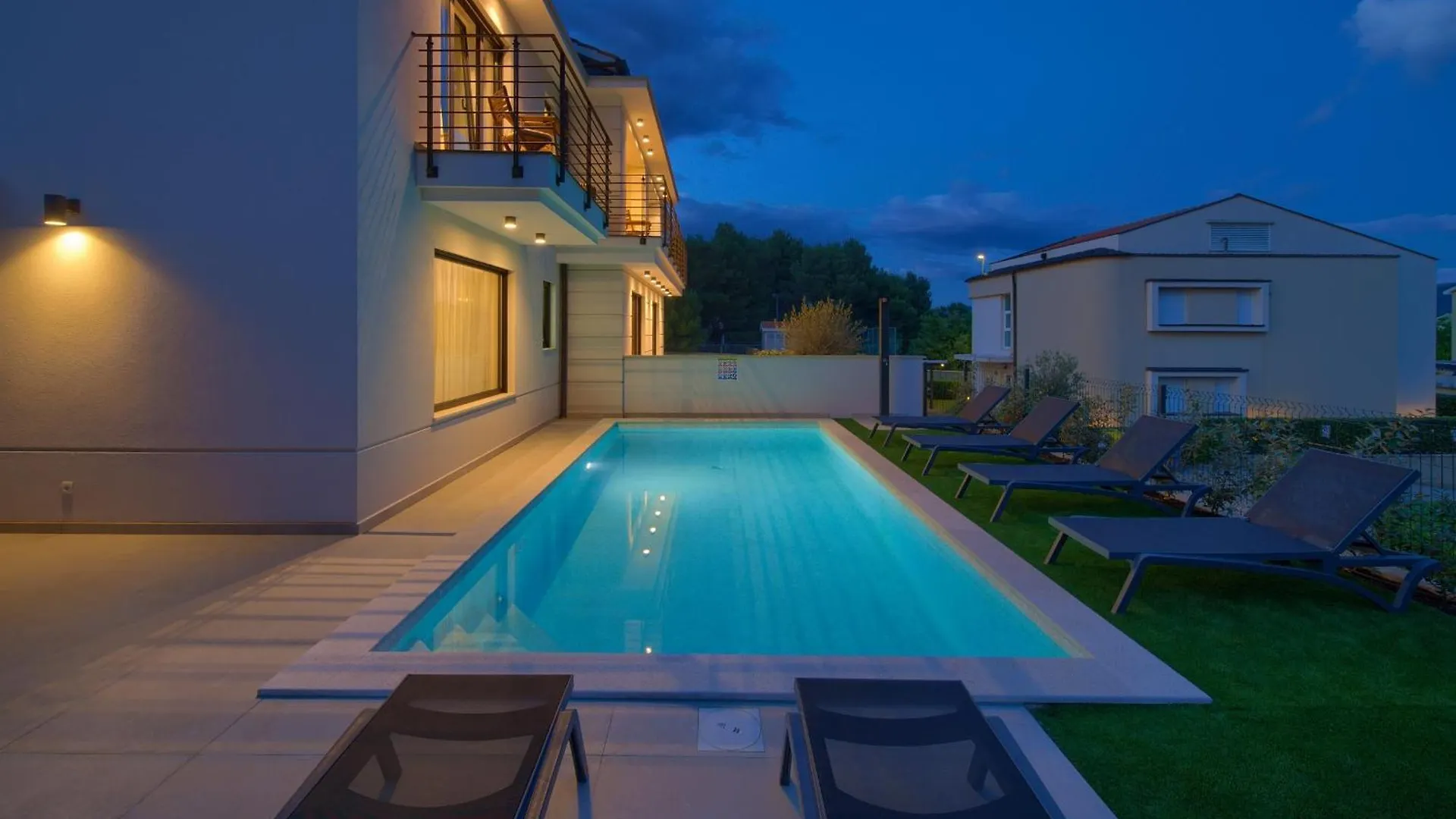 New Villa With Pool, Sea View, Close To A Beautiful Beach - By Traveler Tourist Agency Krk - Id 2407 Krk Town