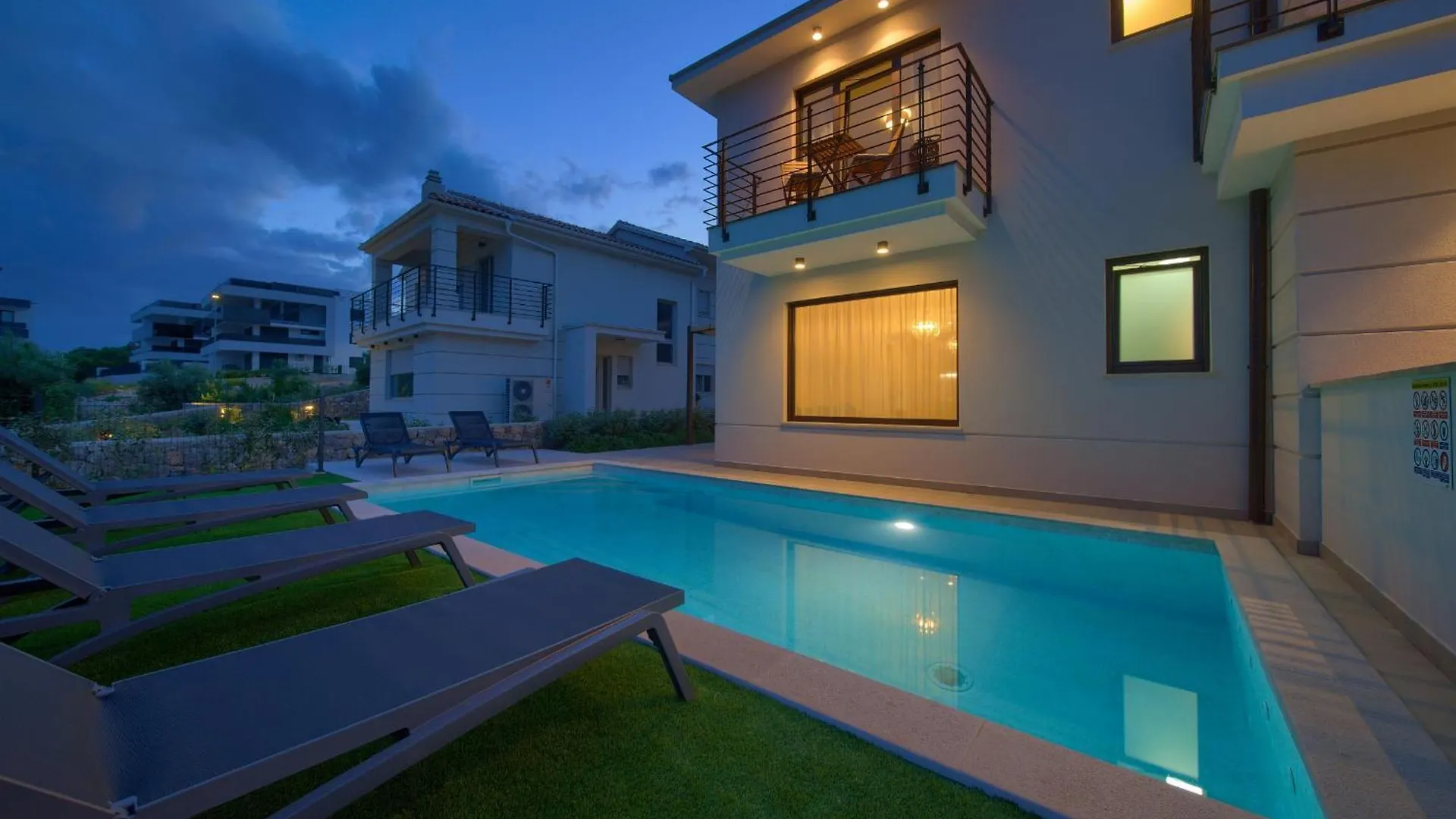 New Villa With Pool, Sea View, Close To A Beautiful Beach - By Traveler Tourist Agency Krk - Id 2407 Krk Town 0*,  Croatia