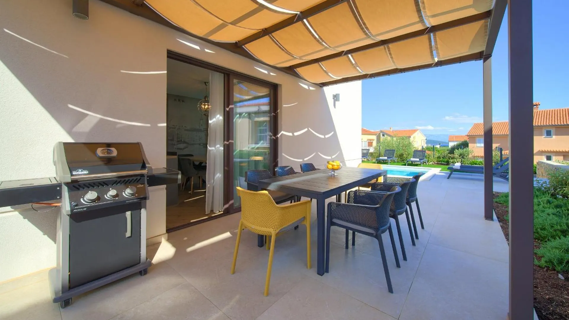New Villa With Pool, Sea View, Close To A Beautiful Beach - By Traveler Tourist Agency Krk - Id 2407 Krk Town