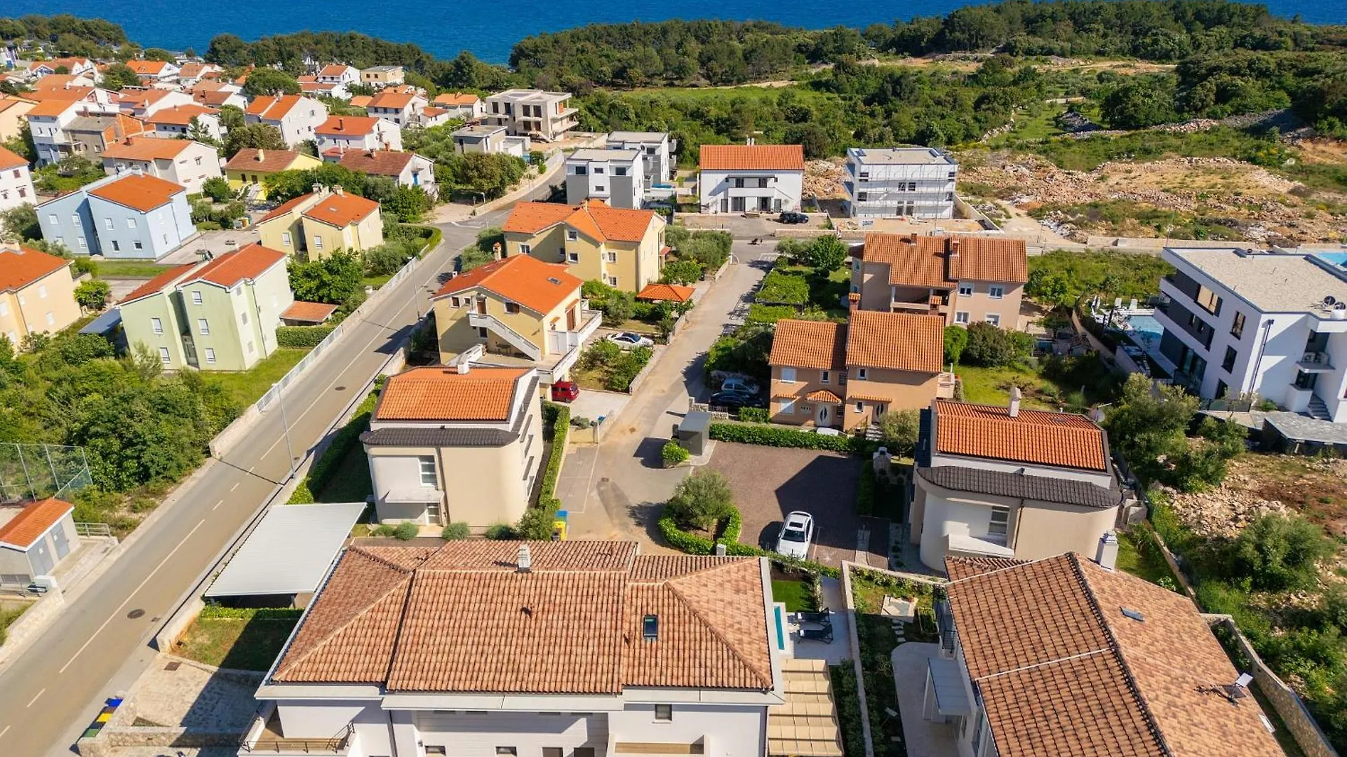 New Villa With Pool, Sea View, Close To A Beautiful Beach - By Traveler Tourist Agency Krk - Id 2407 Krk Town